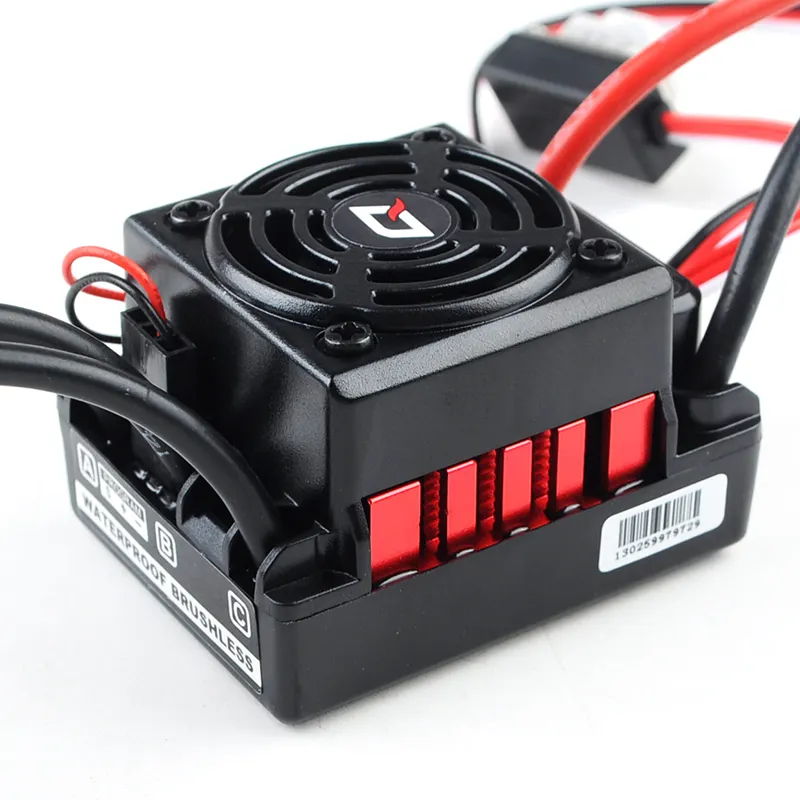 HobbyWing QuicRun WP 10BL60 Brushless Waterproof 60A ESC 2-3S For 1/10 RC Car Buggy Truck Monster Truggy Rock Crawler