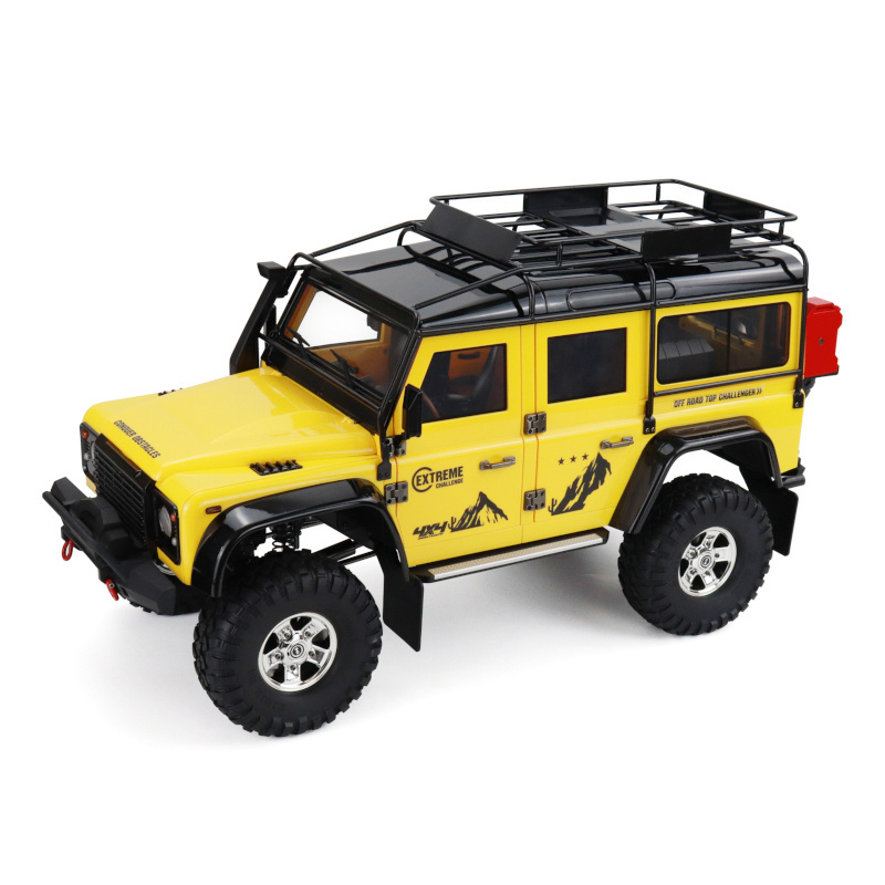 2.4G 4WD 16CH Electric Cars Off-Road D110 ARTR Trail Truck Brushed ESC Motor Differential Lock HG P411 RC Rock Crawler 1:10