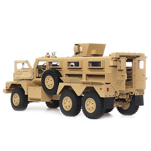 1:12 RC Car 6x6 Amphibious Vehicle for Cougar without Battery Charger Remote Control Toys HG P602 2.4G 16CH Electric Plastic