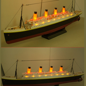 1:325 Scale Titanic Fully proportional High Simulation Large Toys Ship 80CM NQD 757-4020 RC Boat Sea Grand Cruise Ship Classic