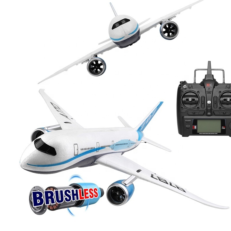 wltoys xk A170 electric 2.4g 3d/6g 3d fly epo turbine brushless motor airplane toys remote control rc jet hobby plane Boeing 787