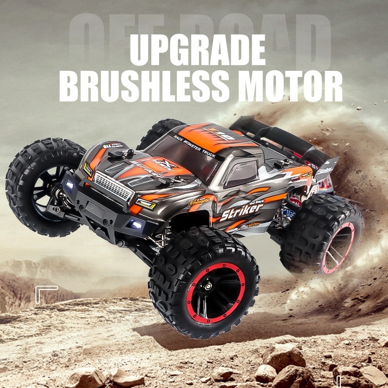 HBX 2105A 1/14 RTR 4WD 4X4 Lights Wheelie 2.4G 75KM Electric Remote Control High Speed RC Car with Brushless Motor Hobby Toy