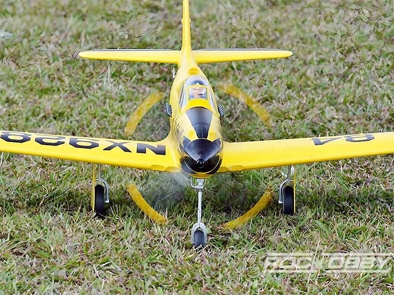 High Performance Rochobby FMS 980mm P-39 Cobra II Radio Control Racing Plane PNP with 3648 KV770 Motor Reflex Technology