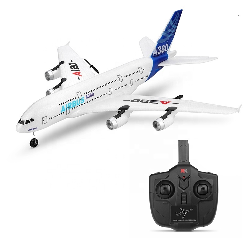 WL TOYS XK A120 A380 Airbus 3 Channel Cool Toy Vehicle RC Airplane China with 2.4ghz