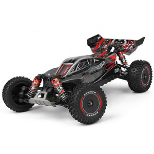 Wltoys 124010 4X4 Electric 55km Fast Aluminum Alloy Metal Climbing All Terrain Remote Control RC Cars 1/12 Vehicle Model Toy