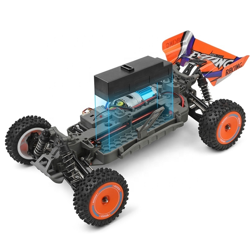 Wltoys 124010 4X4 Electric 55km Fast Aluminum Alloy Metal Climbing All Terrain Remote Control RC Cars 1/12 Vehicle Model Toy