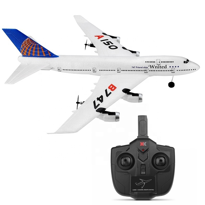 WLtoys XK A150 Boyin 747 3 channel 2.4ghz radio control rc plane airplane for kids