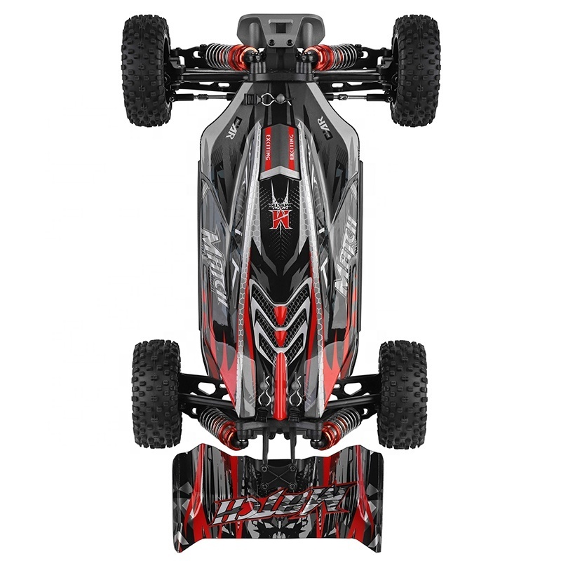 Wltoys 124010 4X4 Electric 55km Fast Aluminum Alloy Metal Climbing All Terrain Remote Control RC Cars 1/12 Vehicle Model Toy