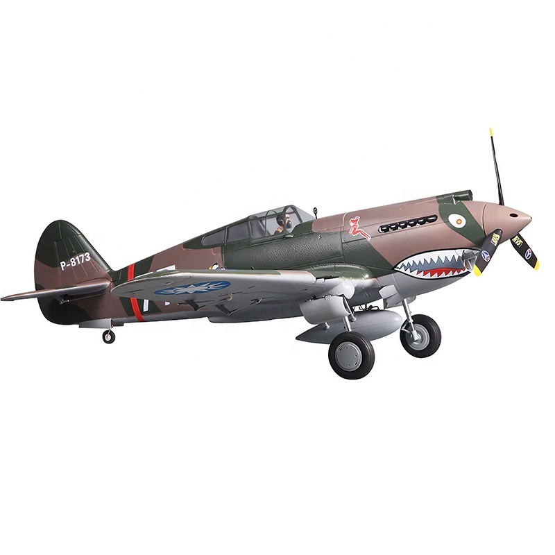 FMS P-40B Warhawk 1400mm Flying Tiger Edition PNP RC Hobby Plane with 3-Blade Prop & Digital Metal Servos