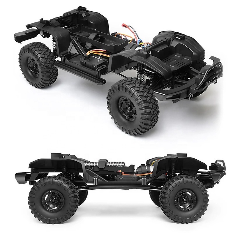 R1001 Bronco 1/10 4WD Full Scale Bronco Remote Control Off Road RC Truck with 2.4Ghz 5-Channel Control and Metal Gears