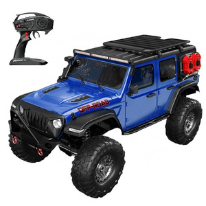 HB Toys R1011 R1013 18km/h 1:10 Scale Wilderness RUBICON Off Road Big Wheels RC Monster Truck 4WD 2.4G Remote 4CH Led Lights