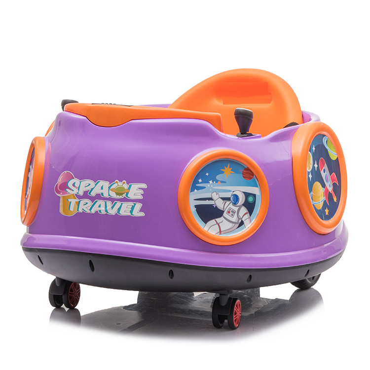 hot sale kidzone bumper car electric toy cars for kids to drive wild thing 360 spinning new children battery car ride-on