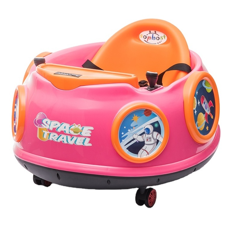 hot sale kidzone bumper car electric toy cars for kids to drive wild thing 360 spinning new children battery car ride-on