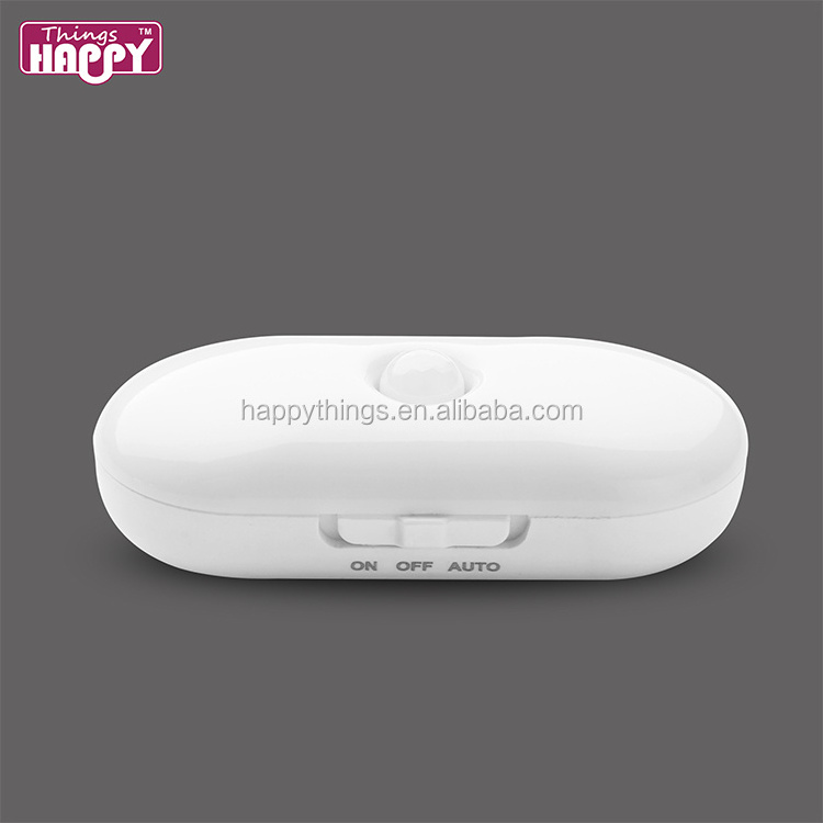 Mini Battery Operated Portable Motion Sensor Led wireless drawer cabinet closet light