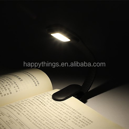 Factory Direct Flexible USB Rechargeable Clip LED Reading Book Light