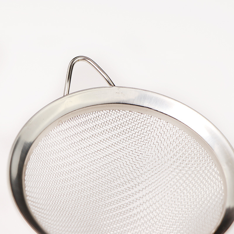 Fine Mesh Sifter Stainless Steel Colanders and Strainers Fine Mesh Sieve with Durable Mesh and Sturdy Handle