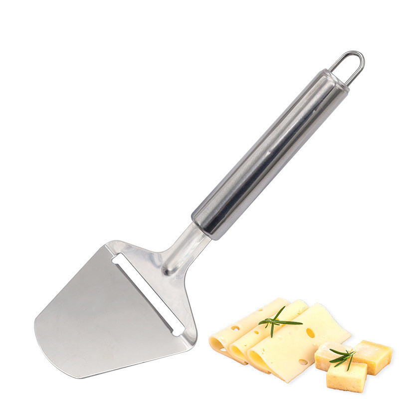 Multi-Functional Cheese Slicer Stainless Steel Handheld Cheese Cutter for Semi-Soft Semi-Hard Hard Cheese Butter and Ham