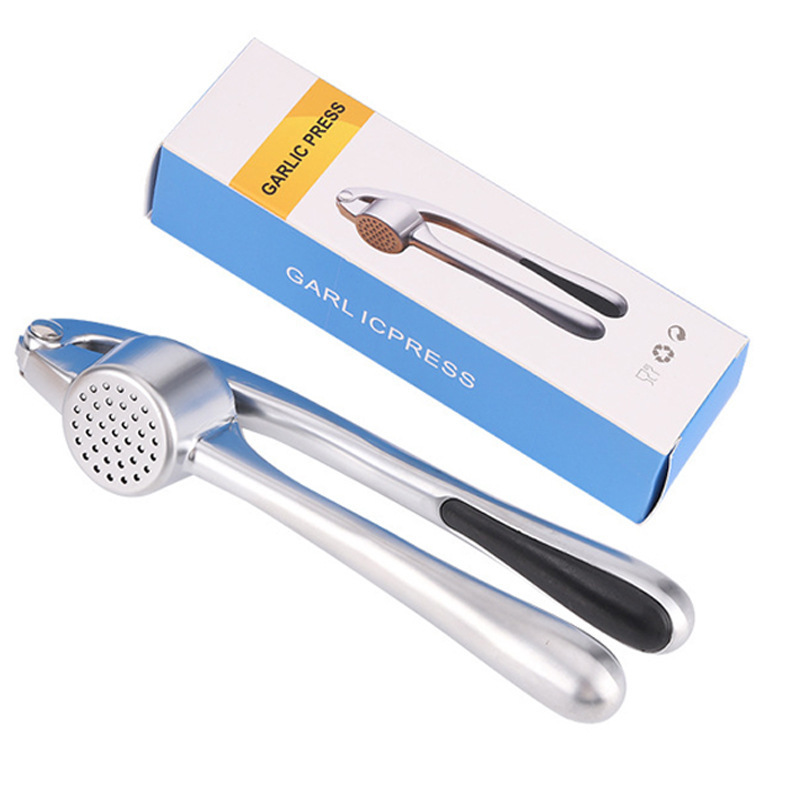 Kitchen Accessories Manual Pressed Garlic Press Rocker Chopper Zinc Alloy Garlic Crusher Handheld Squeezer