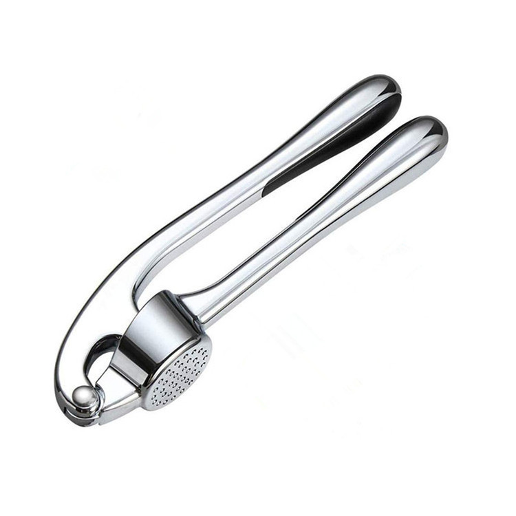 Kitchen Accessories Manual Pressed Garlic Press Rocker Chopper Zinc Alloy Garlic Crusher Handheld Squeezer