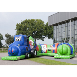 High Quality Bounce House Worm Tunnel Inflatable Tractor Modeling Inflatable Tunnel Game