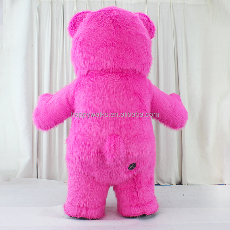 Funny Inflatable pink bear Costume inflatable costumes customized style Costume walking bear mascot