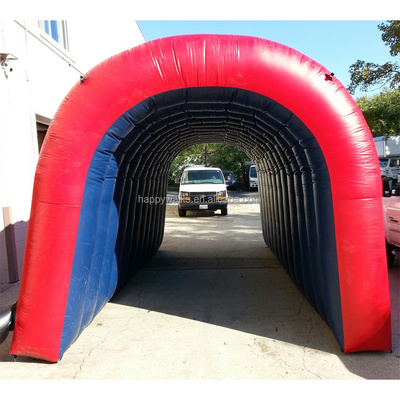 Customized football game inflatable tunnel tent rental game entrance activity inflatable tunnel