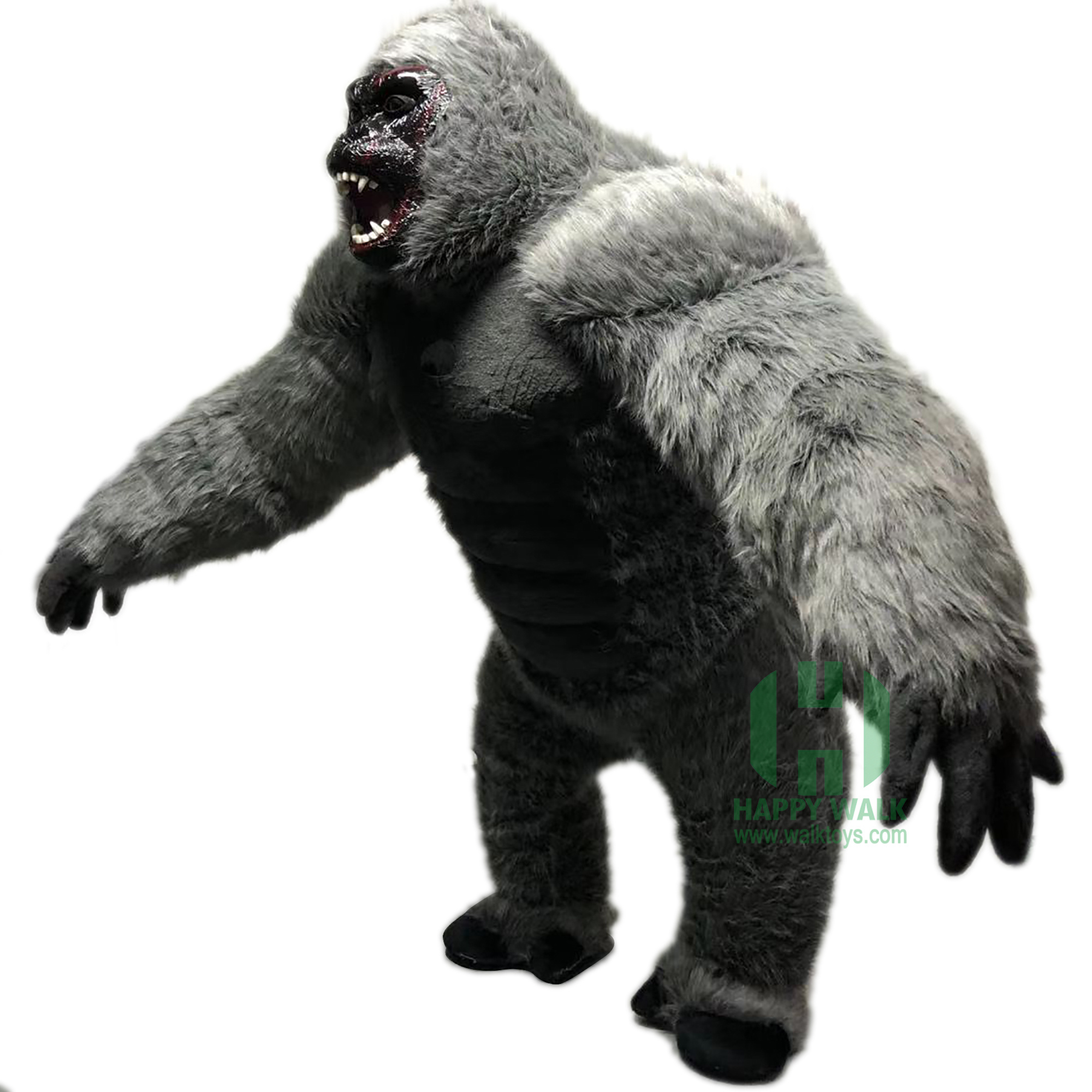 Inflatable Gorilla Mascot Costume 2.6m King Kong Carnival Cosplay Costume Inflatable Costume