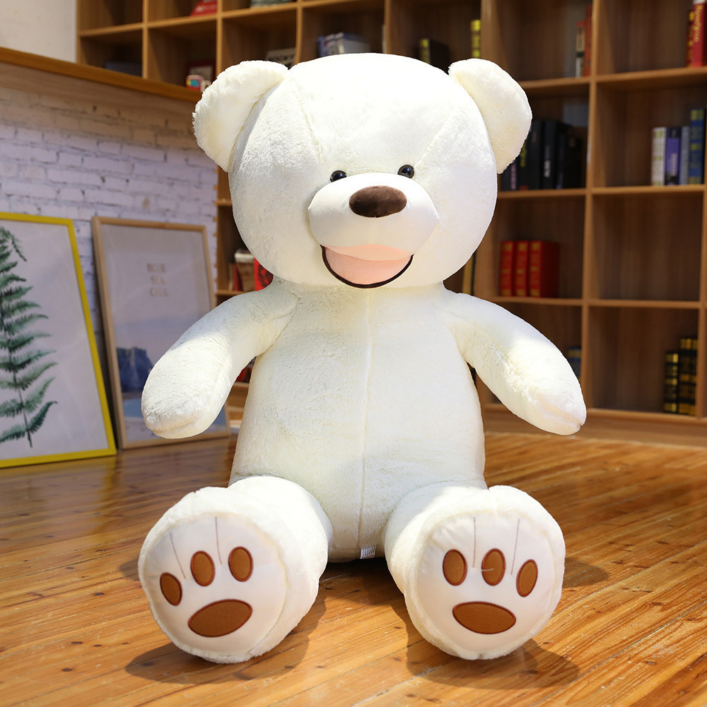 Large White Stuffed Teddy Bear American Bear Animal Toy 160cm Giant Teddy Bear