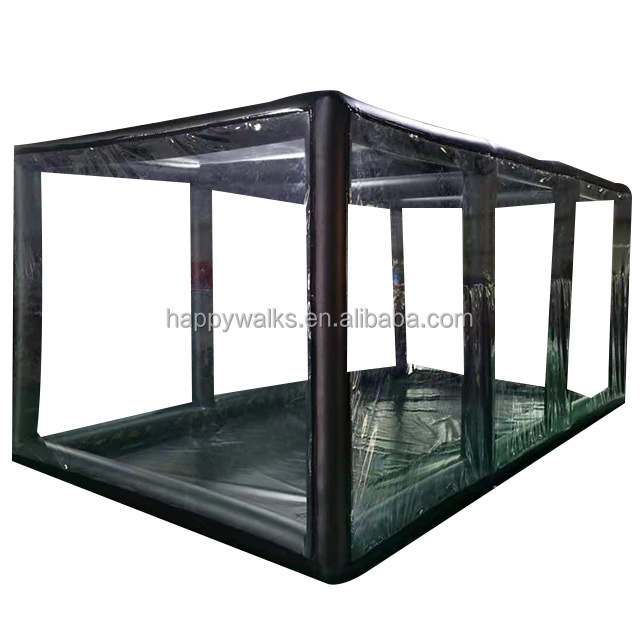 2023 Hot Sale Inflatable Carport Pvc Car Cover Painting Wash Shelter Tent Portable Car Parking Garage for outdoor