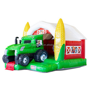 Slide Combo Tractor Inflatable bouncy castle farm inflatable bouncer