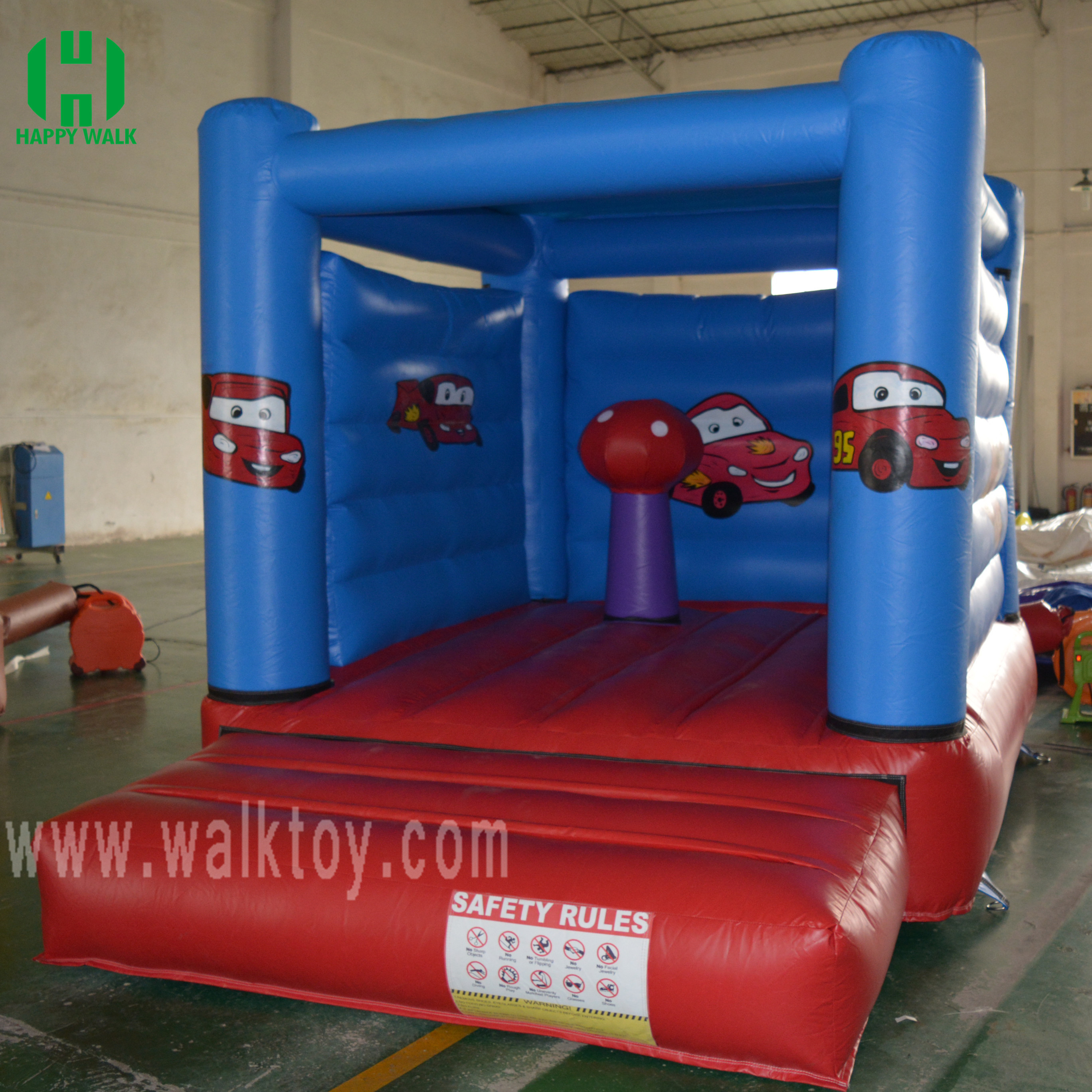 Wholesale Price Commercial Inflatable Cars Themed Inflatable Mini Jumping Bouncer