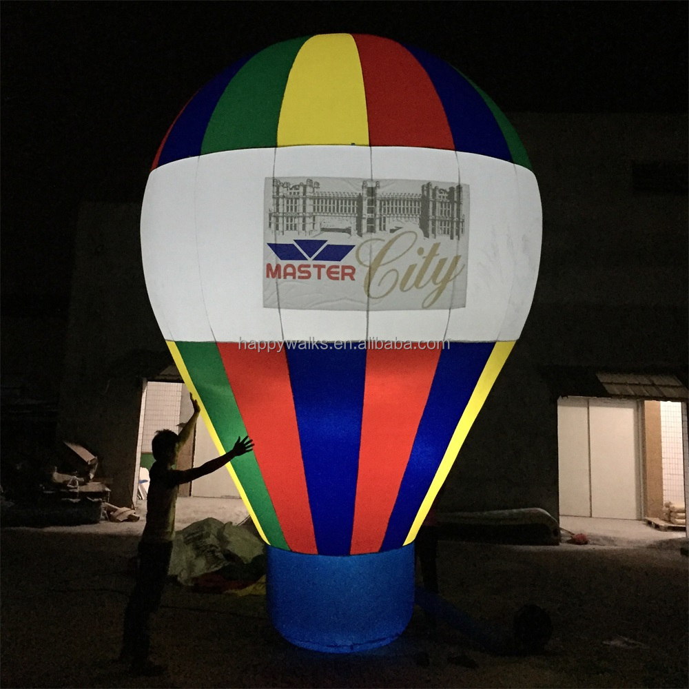 Outdoor large inflatable helium balloon blue car inflatable model PVC advertising inflatable