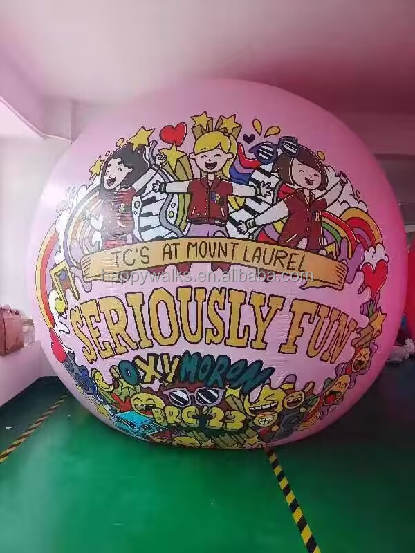 Advertising giant advertising helium ball  round 3m Diameter inflatable ball for advertising