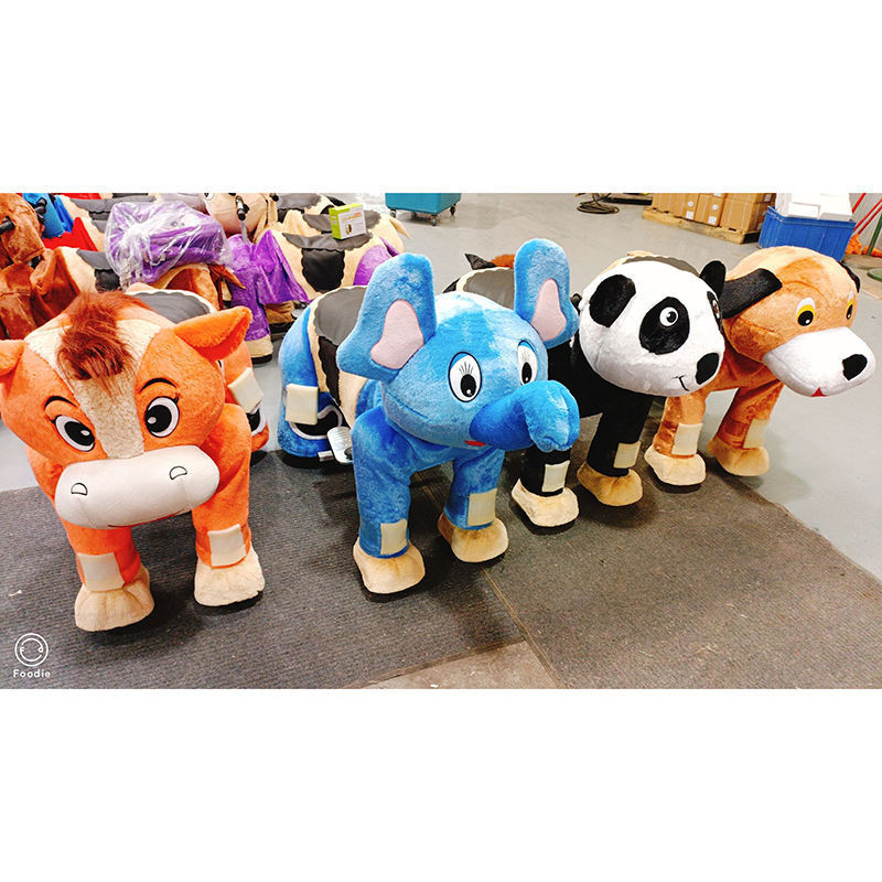 Children Electric Ride Animal Ride Kids Riding Toys Plush Animal Ride On Toy Animals For Shopping Mall