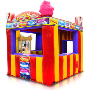 Portable Carnival Shop Inflatable Food Booth Tent inflatable Concession Stand for Party Event