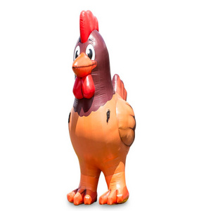 Giant Inflatable  Cartoon Model Inflatable Chicken Balloon/Inflatable Animal Model For Sale