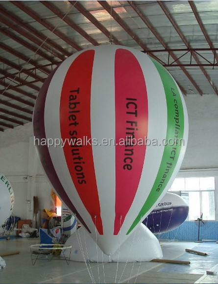 Cheap Blue Outdoor Advertising Helium Balloons Inflatable Balloons Custom Advertising Inflatable Balloons