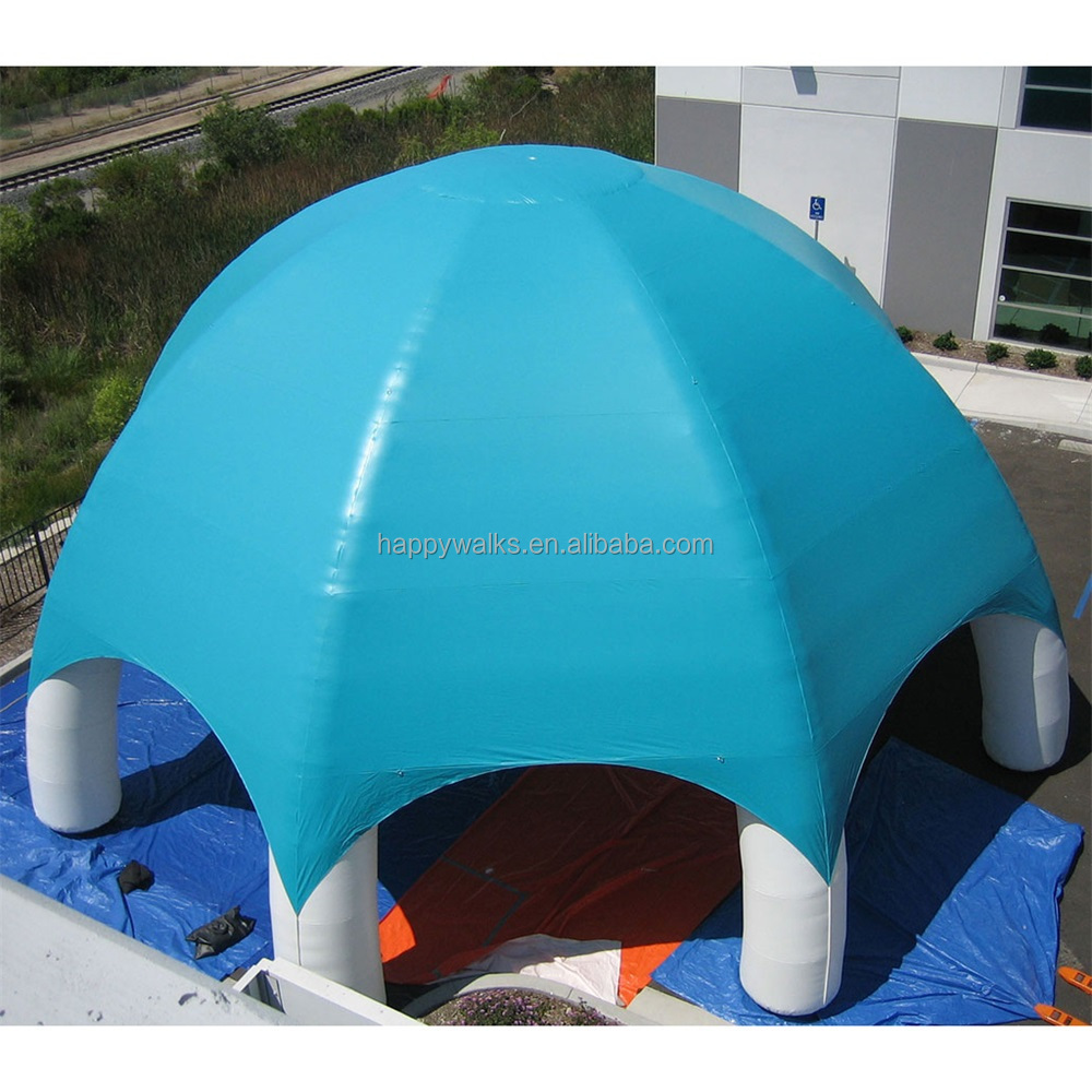 Custom octopus commercial inflatable tent with canopy outdoor booth advertising inflatable tent