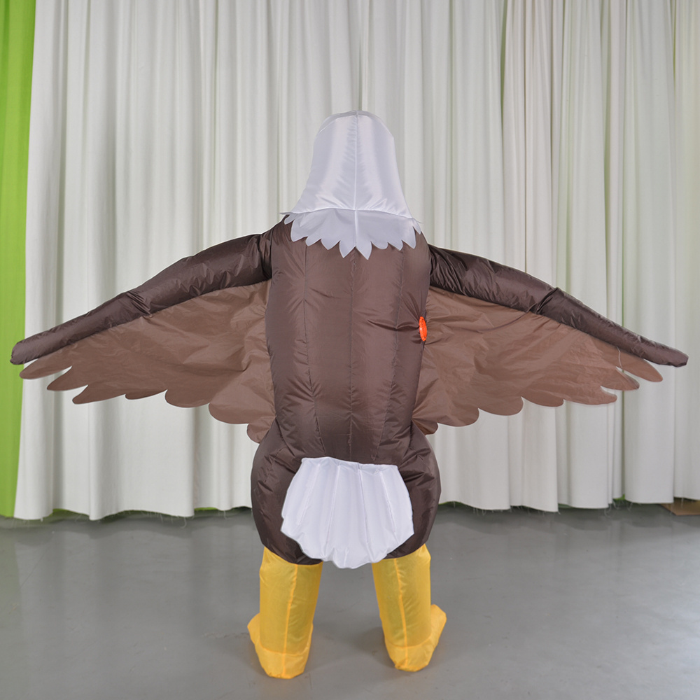 Unisex Adult Cosplay Inflatable Eagle Costume for Christmas Party Mascot Perfect Unisex Outfit