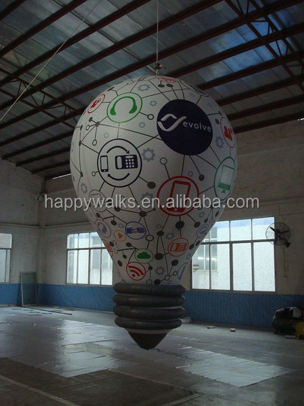 Cheap Blue Outdoor Advertising Helium Balloons Inflatable Balloons Custom Advertising Inflatable Balloons