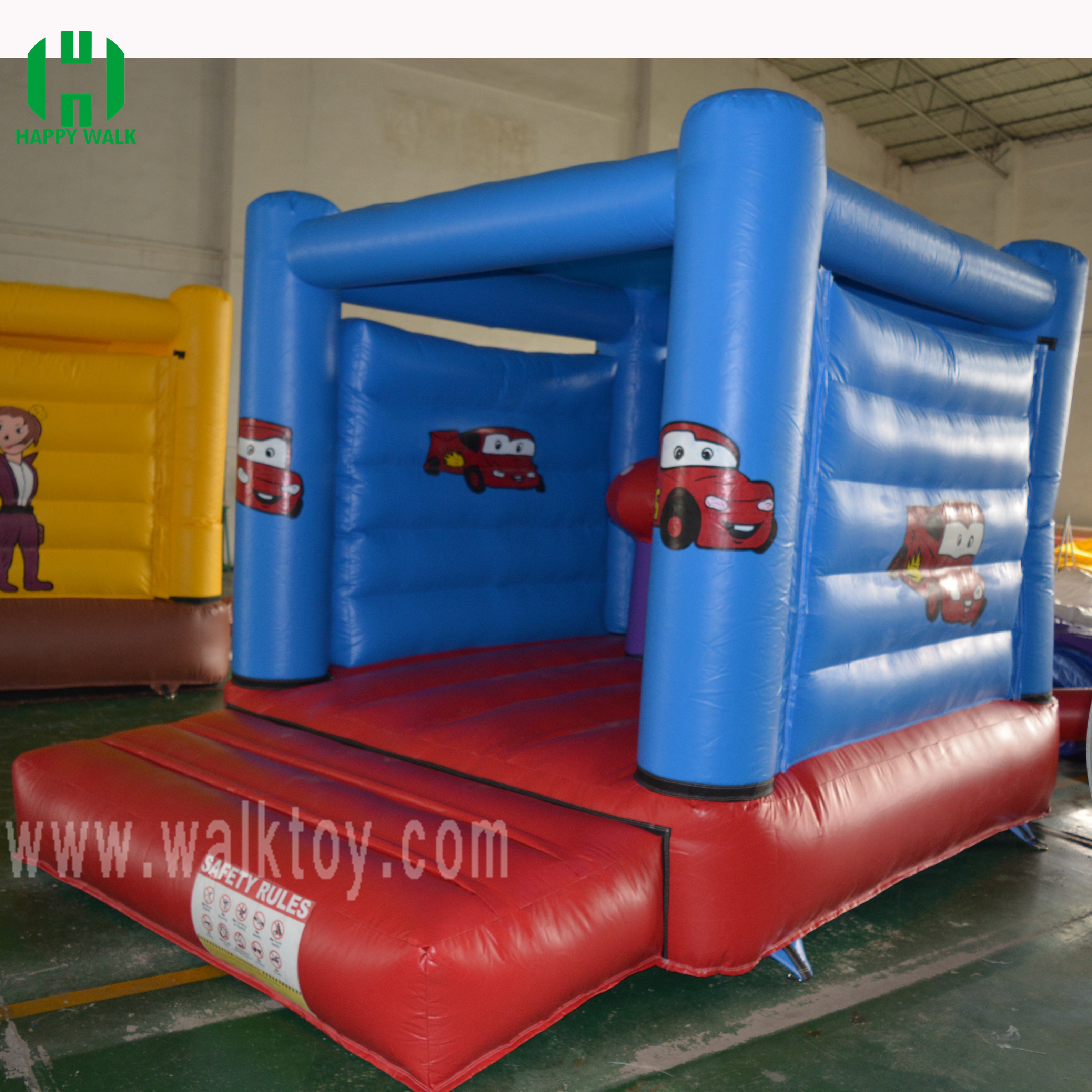 Wholesale Price Commercial Inflatable Cars Themed Inflatable Mini Jumping Bouncer