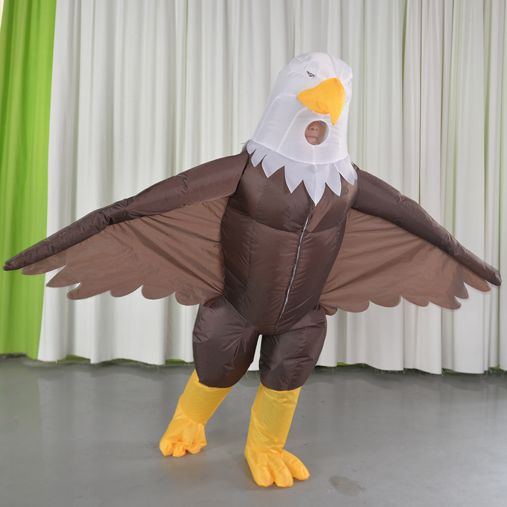 Unisex Adult Cosplay Inflatable Eagle Costume for Christmas Party Mascot Perfect Unisex Outfit