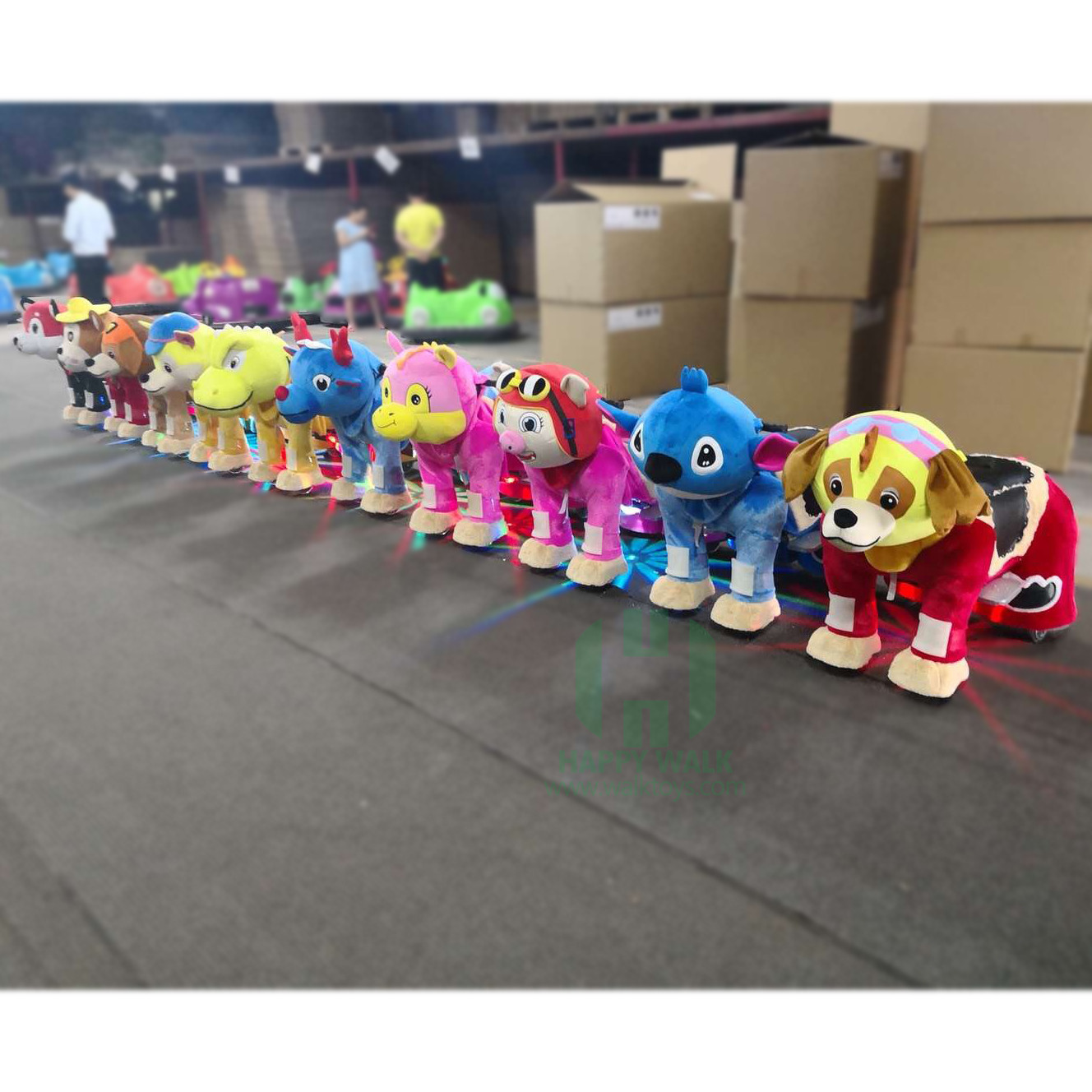 Kids electric ride on animated dinosaur motorized electric animal ride for shopping mall