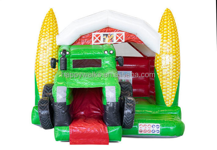 Slide Combo Tractor Inflatable bouncy castle farm inflatable bouncer