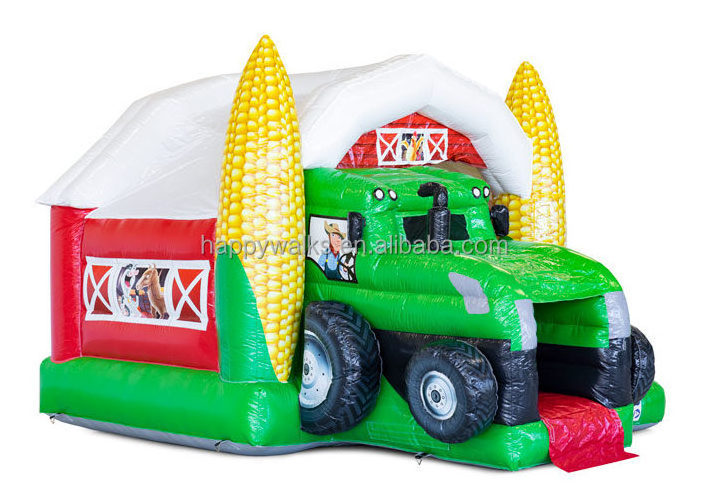 Slide Combo Tractor Inflatable bouncy castle farm inflatable bouncer