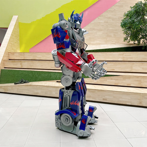 Giant Wearable Robot Mascot Costume 2.7M Tall Realistic Robot Costume for Adults for Business Activity