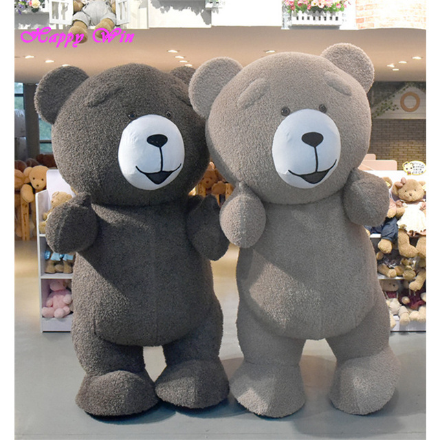 Valentine bear mascot costume,new teddy bear mascot costumes PP cotton filled body EVA head cartoon teddy bear costumes