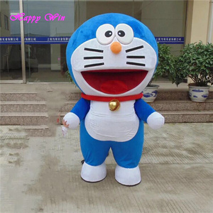 Japan popular cartoon character doraemon mascot costume