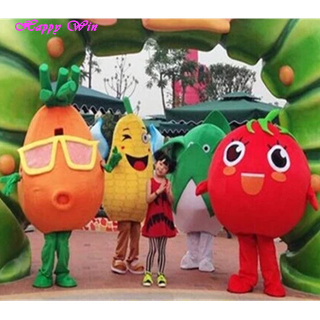 Pineapple costume mascot/fruit mascot costume for sale