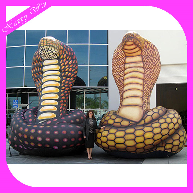 Vivid Inflatable snake advertising inflatable snake model for promotion